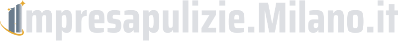 logo impresa pulizie milano chiaro